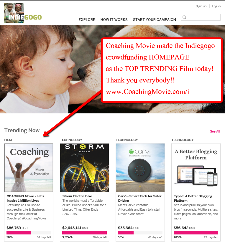 indiegogo_coaching_movie_top_trending_film